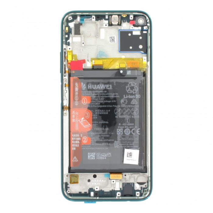 Oryginalny wyświetlacz LCD, ekran, dotyk, bateria - huawei p40 lite jny-lx1 - Crush Green